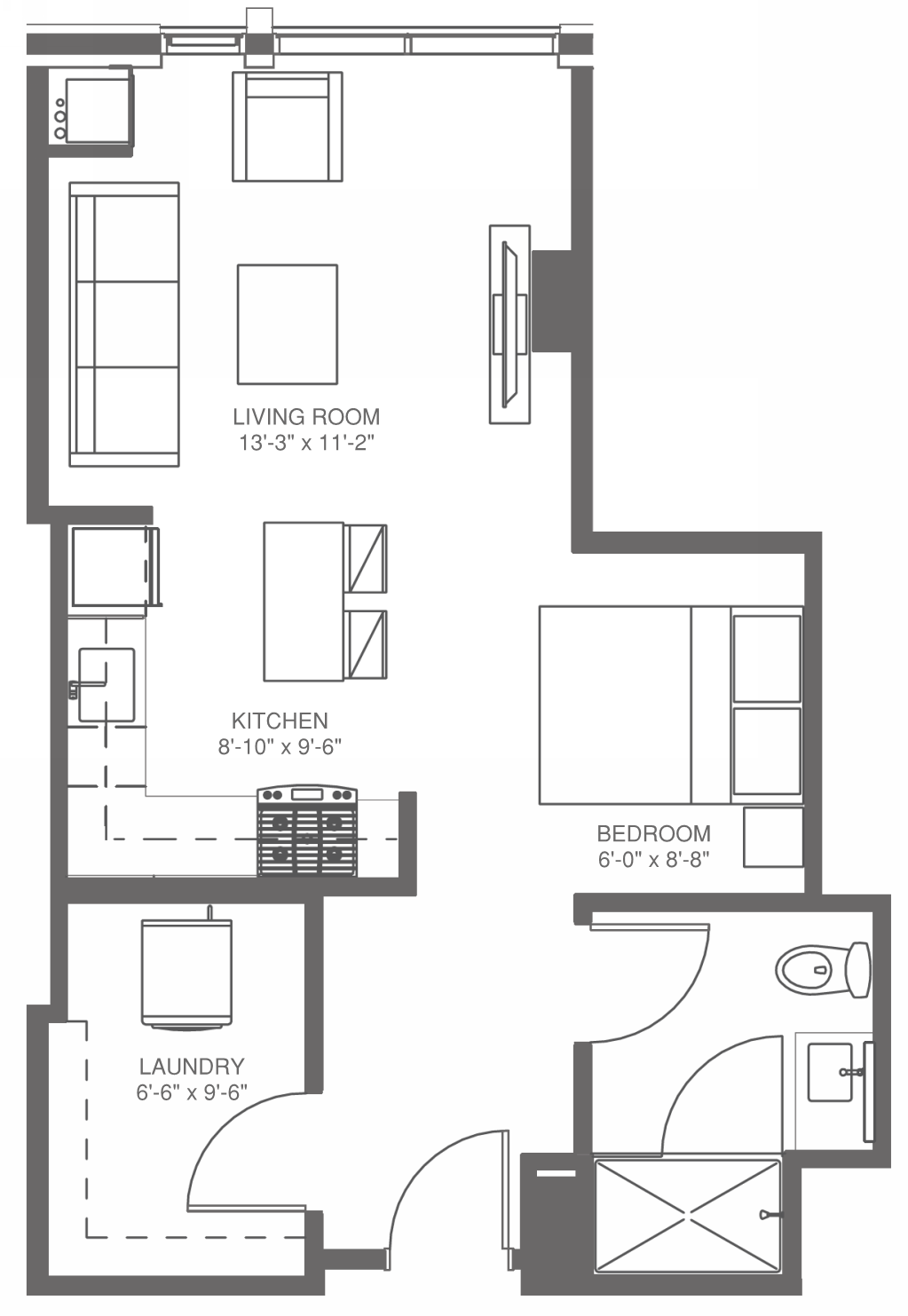 855 W. Madison St Studio-3 Beds Apartment for Rent - Photo Gallery 25